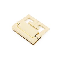 Wholesale Price Good Quality Metal Light Gold Handbag Purse Flip Bag Locks Decoration Hardware